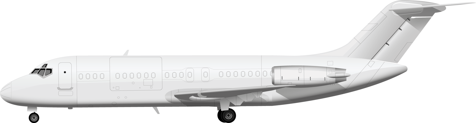 12 DOUGLAS DC-9 15F 15